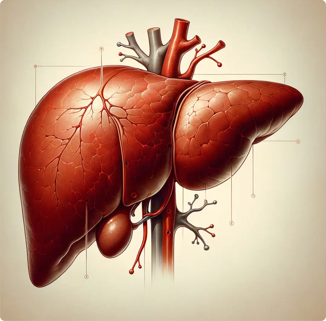 Liver Transplantation Surgery Illustration
