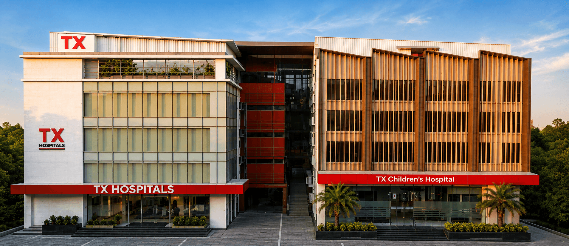 TX Hospitals Banjara Hills and Children Hospital Buildings