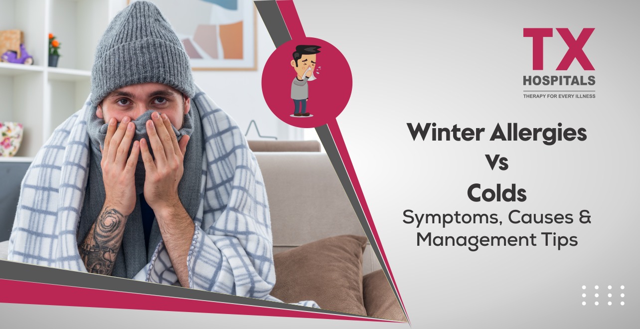 Winter Allergies vs. Colds: Symptoms, Causes & Management Tips